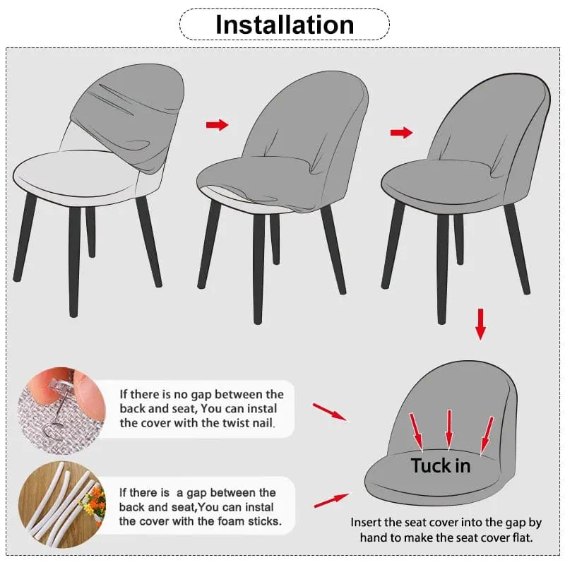 Housse de chaise scandinave SCANBECK - Housse De France