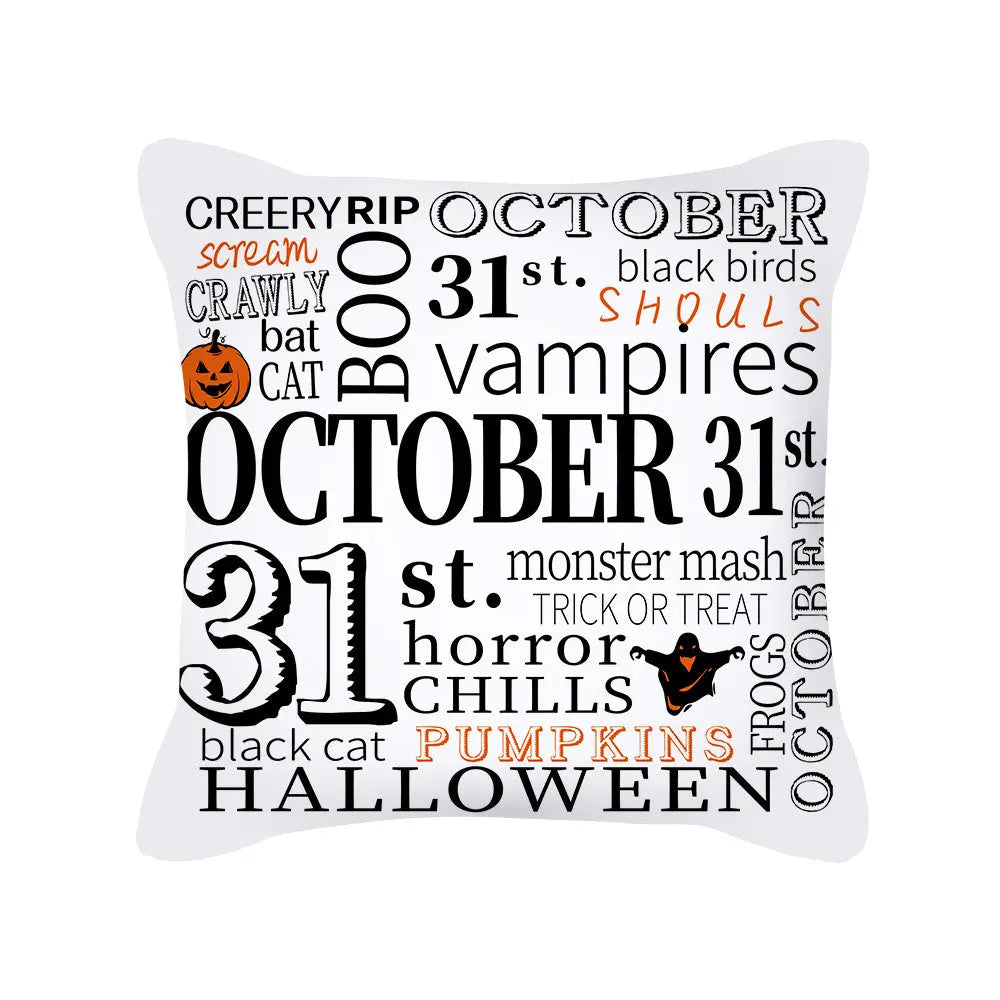 Housse de coussin Halloween Pumpkin NOVELIA WXTPR526-Super soft