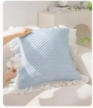 Housse de coussin Minimaliste ICEBEAN Blue-Single pillowcase