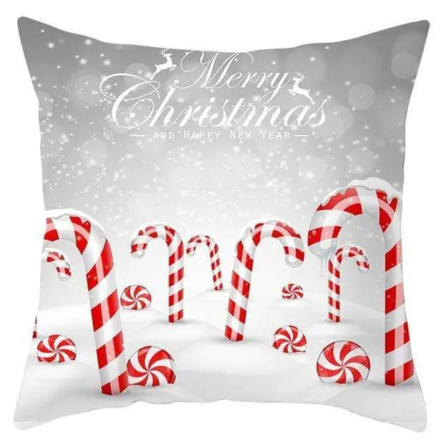 Housse de coussin Noël Rouge - Housse De France