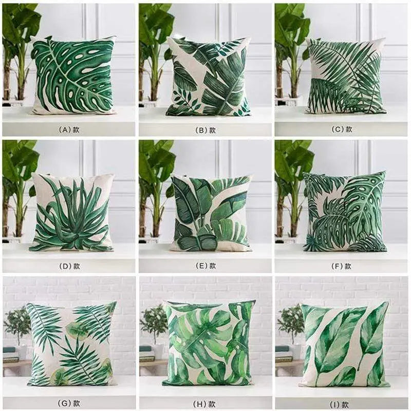 Housse de coussin motif cactus - Housse De France