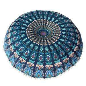 Housse de coussin pouf rond bohème - Housse De France