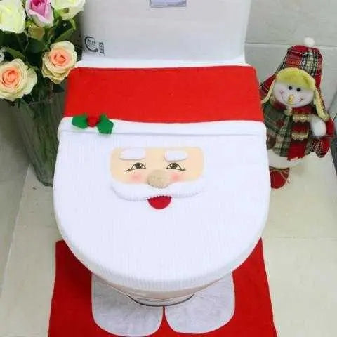 Housse de siège de toilette de Noël - Housse De France