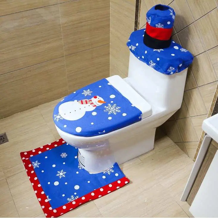 Housse de siège de toilette de Noël - Housse De France