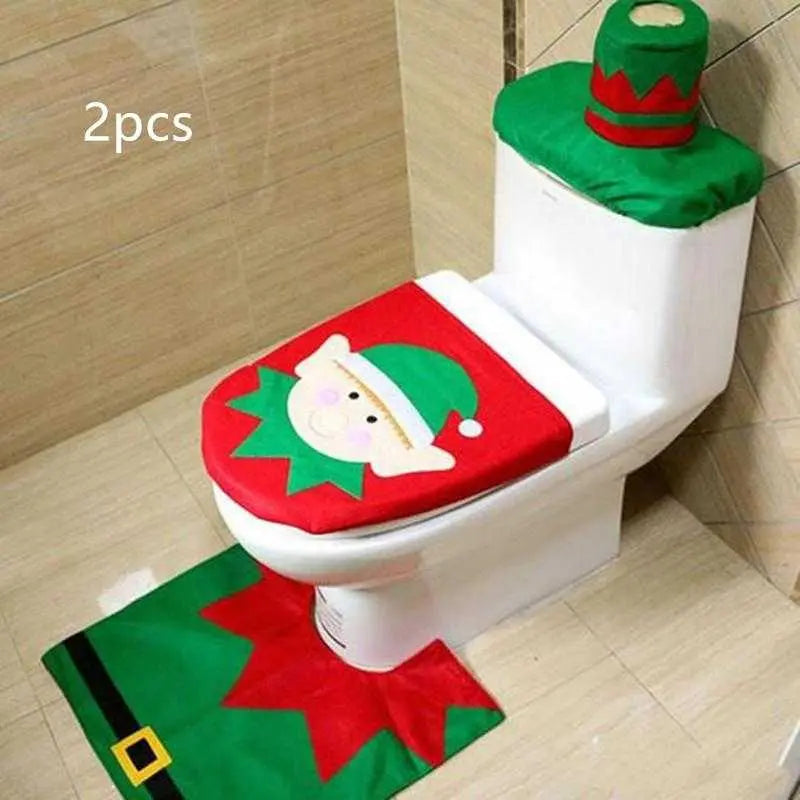 Housse de siège de toilette de Noël - Housse De France