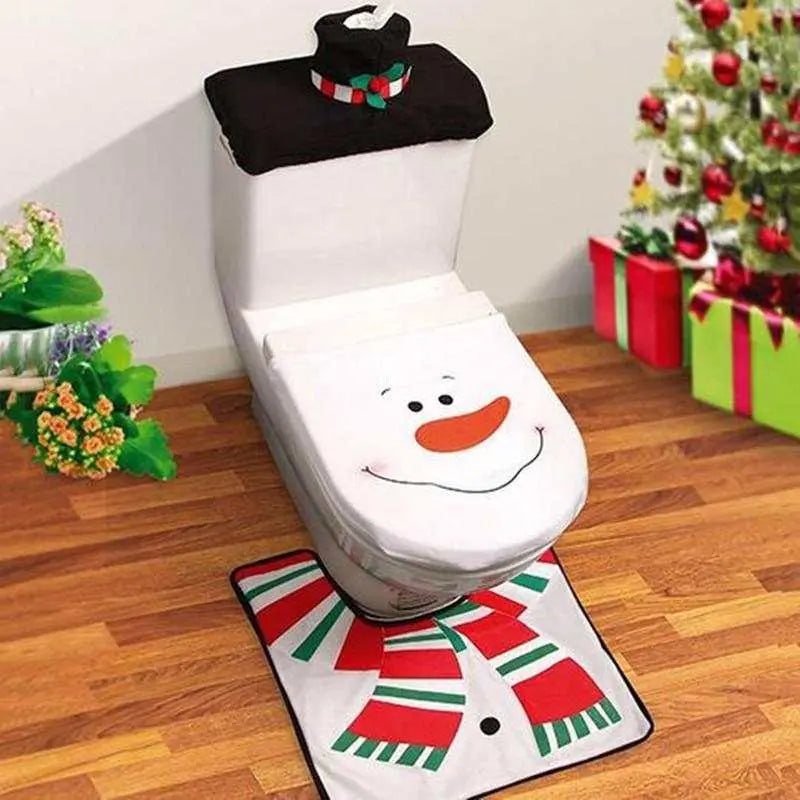 Housse de siège de toilette de Noël - Housse De France