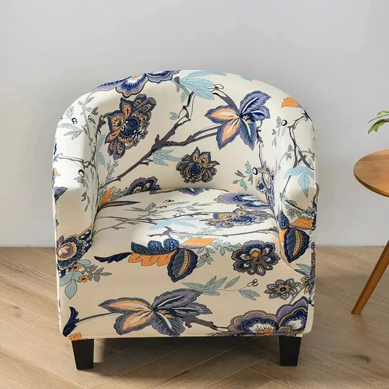 Housse fauteuil club floral SOLVIA Housse de France