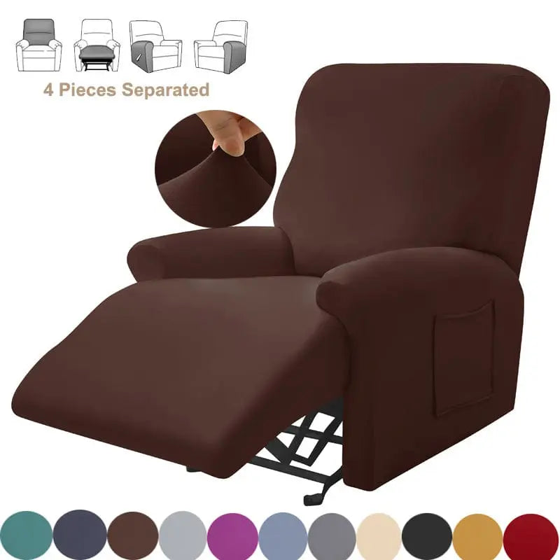 Housse fauteuil relax SPLITSOFA, protection pour chaise inclinable de relaxation - Housse de France