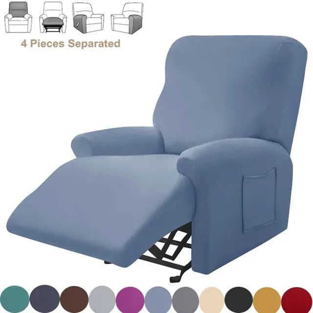 Housse fauteuil relax SPLITSOFA, protection pour chaise inclinable de relaxation - Housse de France