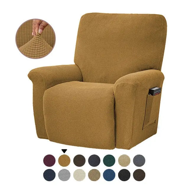 Housse fauteuil relax, inclinable ou électrique WOODFA - Housse de France