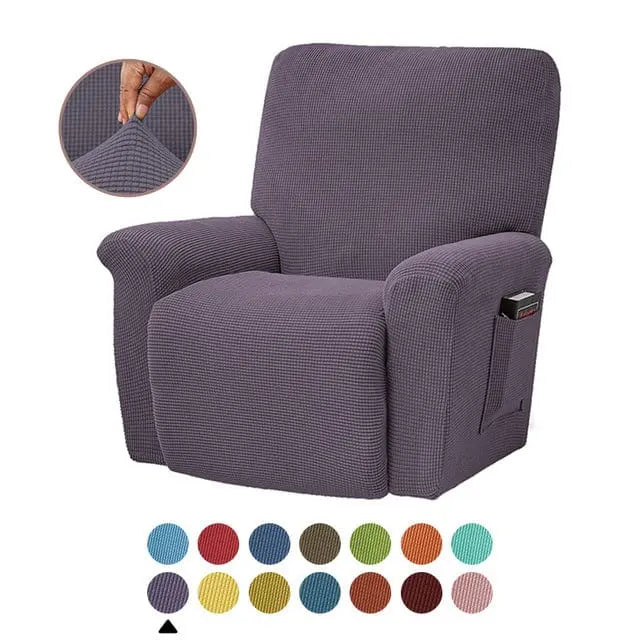 Housse fauteuil relax, inclinable ou électrique WOODFA - Housse de France