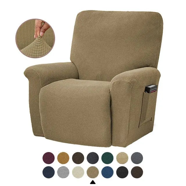 Housse fauteuil relax, inclinable ou électrique WOODFA - Housse de France