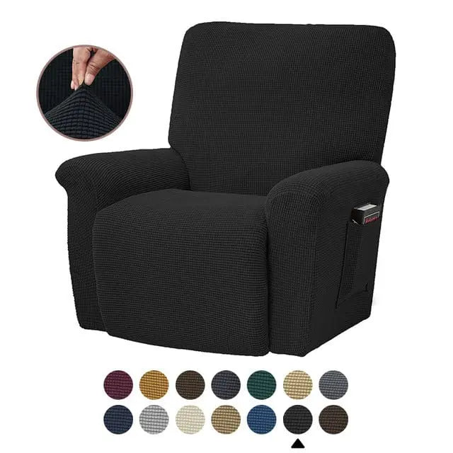 Housse fauteuil relax, inclinable ou électrique WOODFA - Housse de France