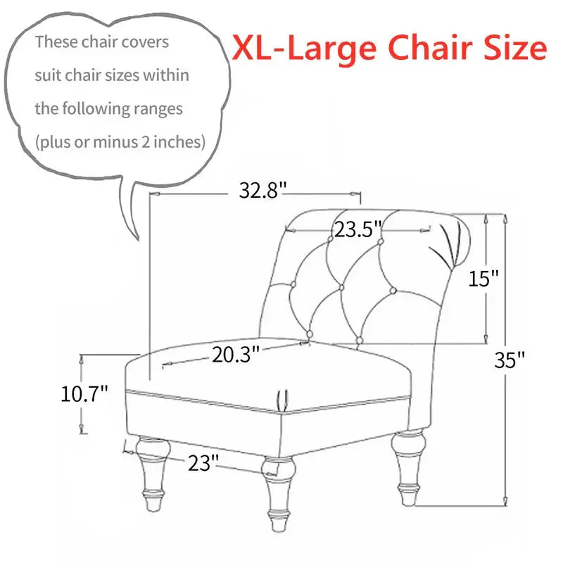 Housse pour fauteuil sans accoudoirs 1 Place RAMCESS Housse de France