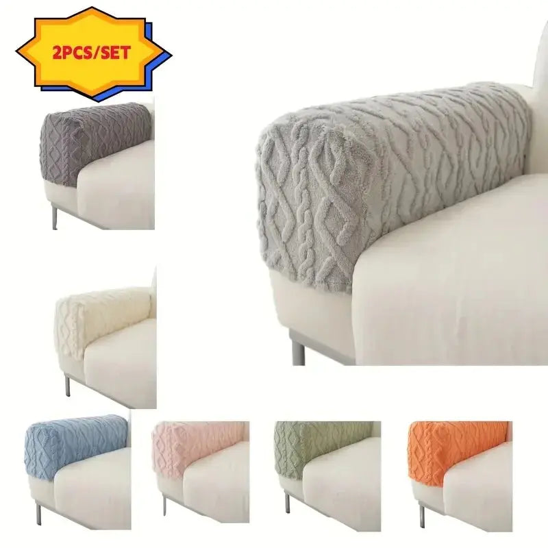 Housse Accoudoir Canapé Jacquard ELUNTO