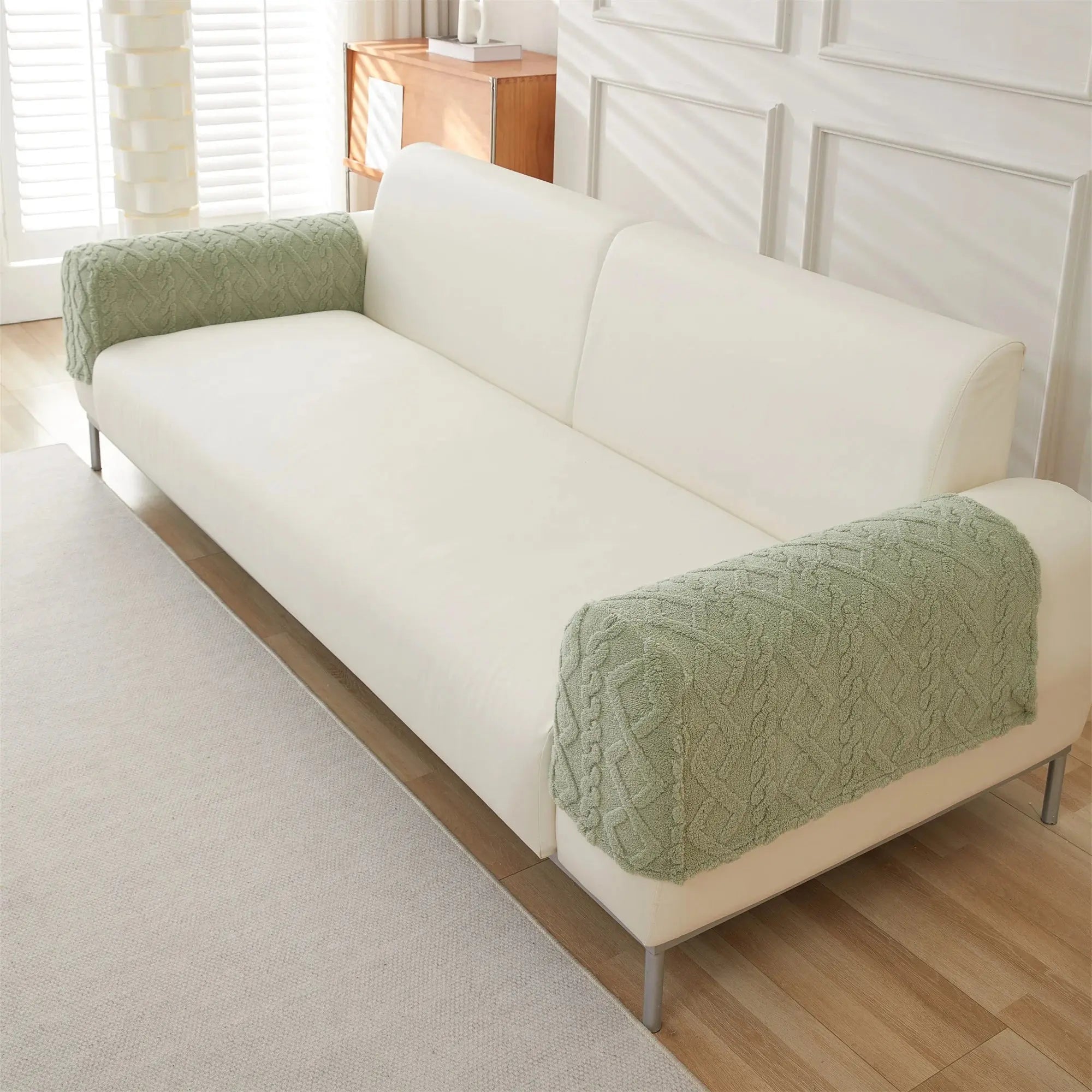Housse Accoudoir Canapé Jacquard ELUNTO
