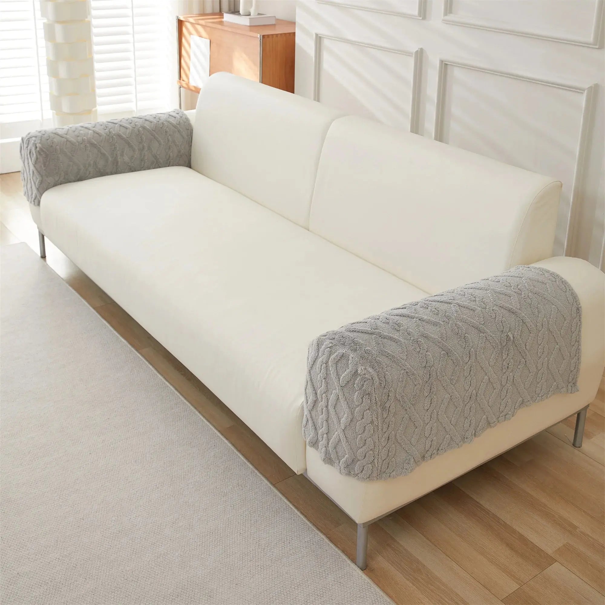 Housse Accoudoir Canapé Jacquard ELUNTO