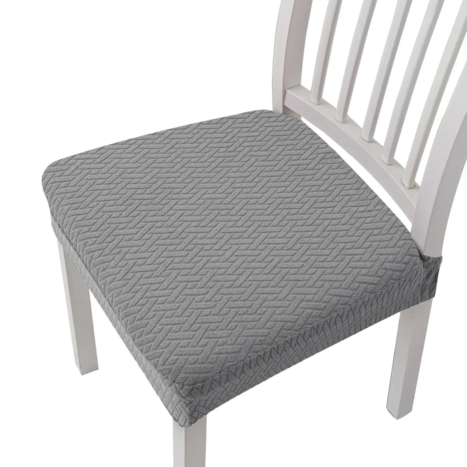 Housse assise chaise unie ELASTIO