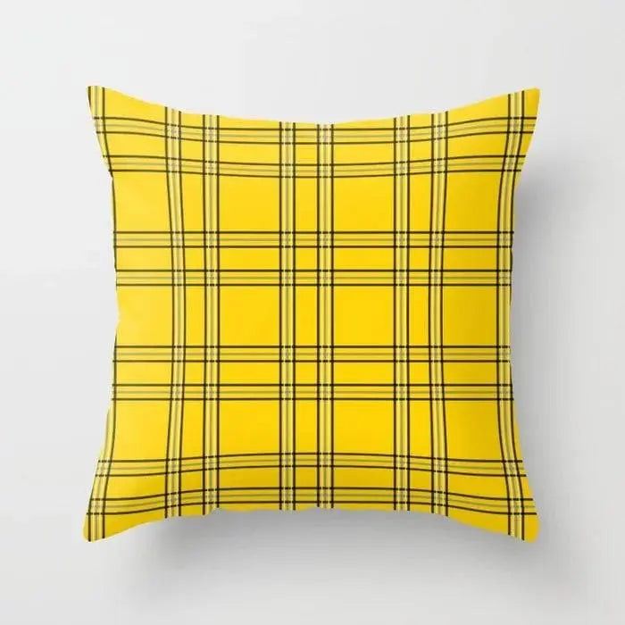 JAUNE - Housse de coussin décoratif - Housse De France