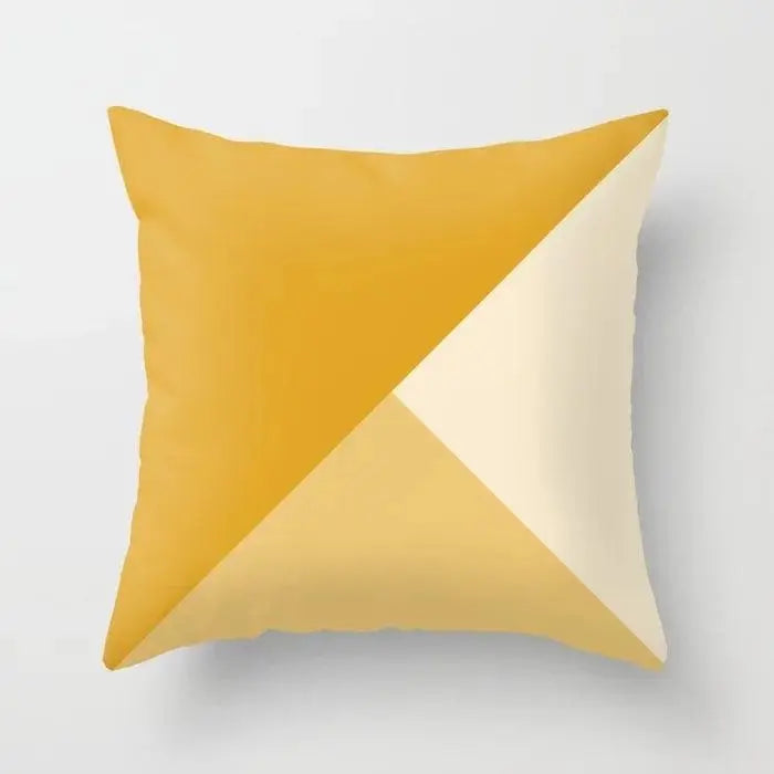 JAUNE - Housse de coussin décoratif - Housse De France