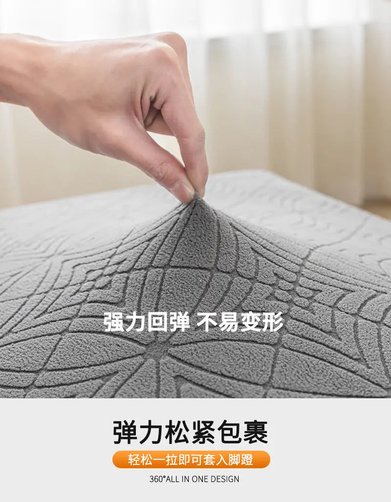 Housse Banquette Velours Extensible JACQOR