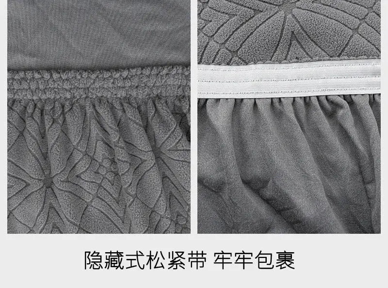 Housse Banquette Velours Extensible JACQOR