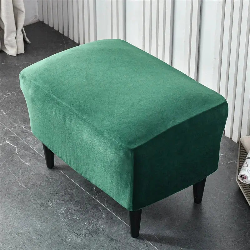 Housse Fauteuil à oreilles velours SOLVIA