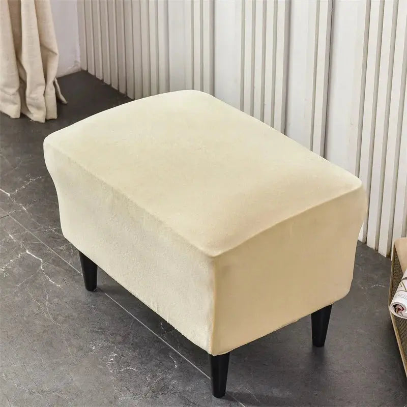Housse Fauteuil à oreilles velours SOLVIA
