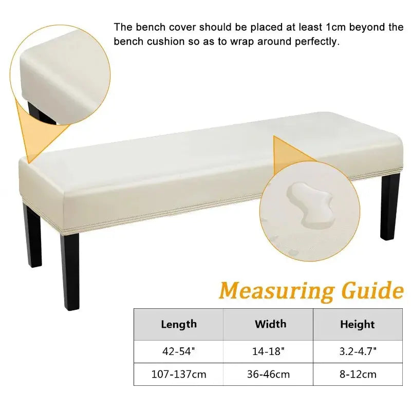 Housse Banquette Imperméable PU LUMINO