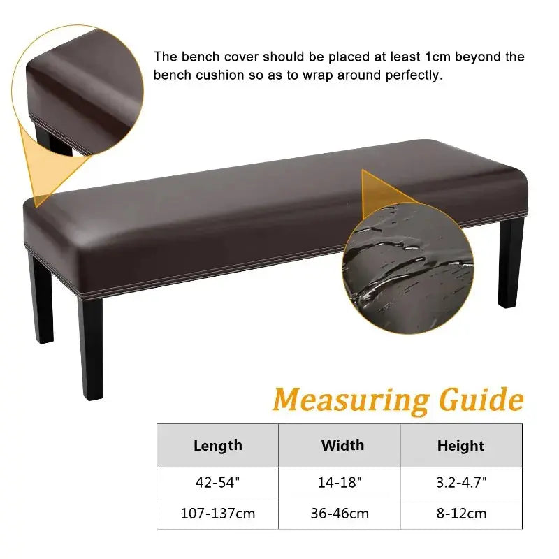 Housse Banquette Imperméable PU LUMINO