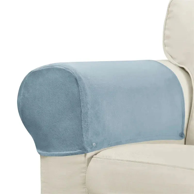 Housse Accoudoir Canapé Velours ACCUDI