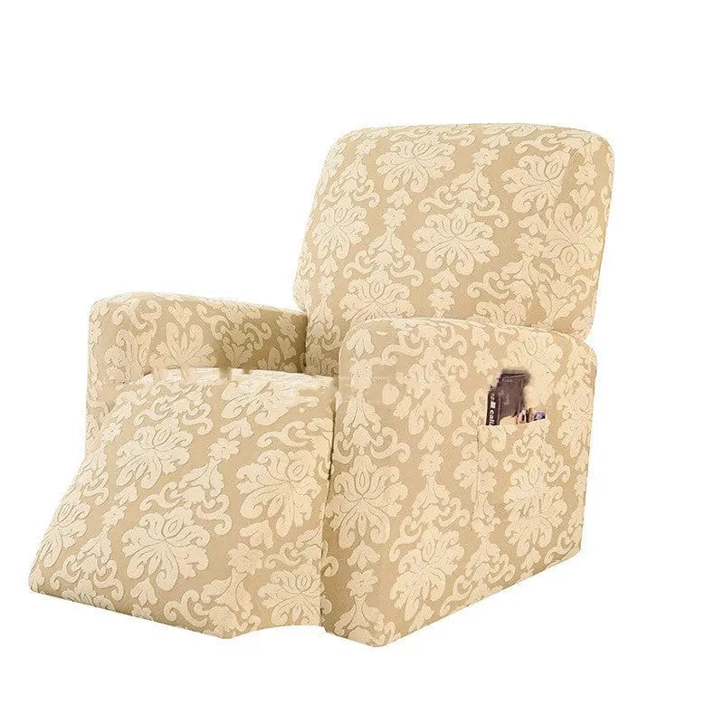 MAKOO - Grande housse de fauteuil inclinable en tissu Jacquard Housse De France