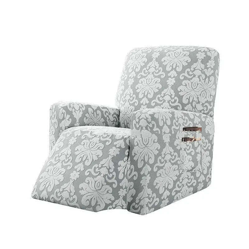 MAKOO - Grande housse de fauteuil inclinable en tissu Jacquard Housse De France