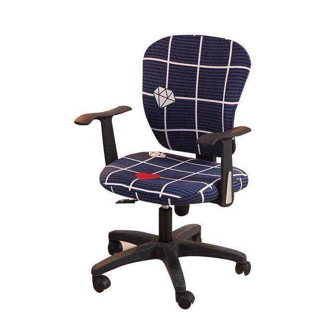 MYSEAT - Housse ajustable pour chaise de bureau - Housse De France