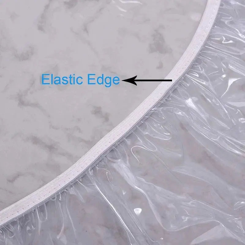 Nappe Table Mange Debout Transparente Imperméable ELAVI Housse de France