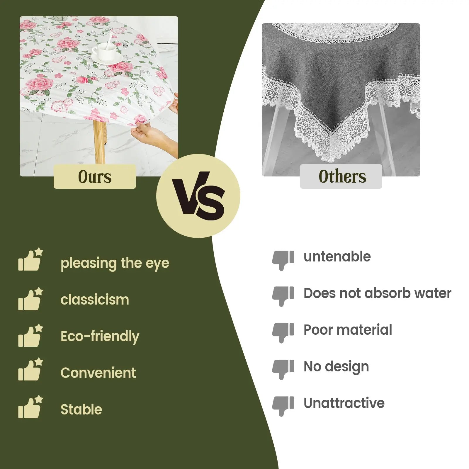 Nappe Table Mange Debout Vinyle Élégante FESTIA Housse de France