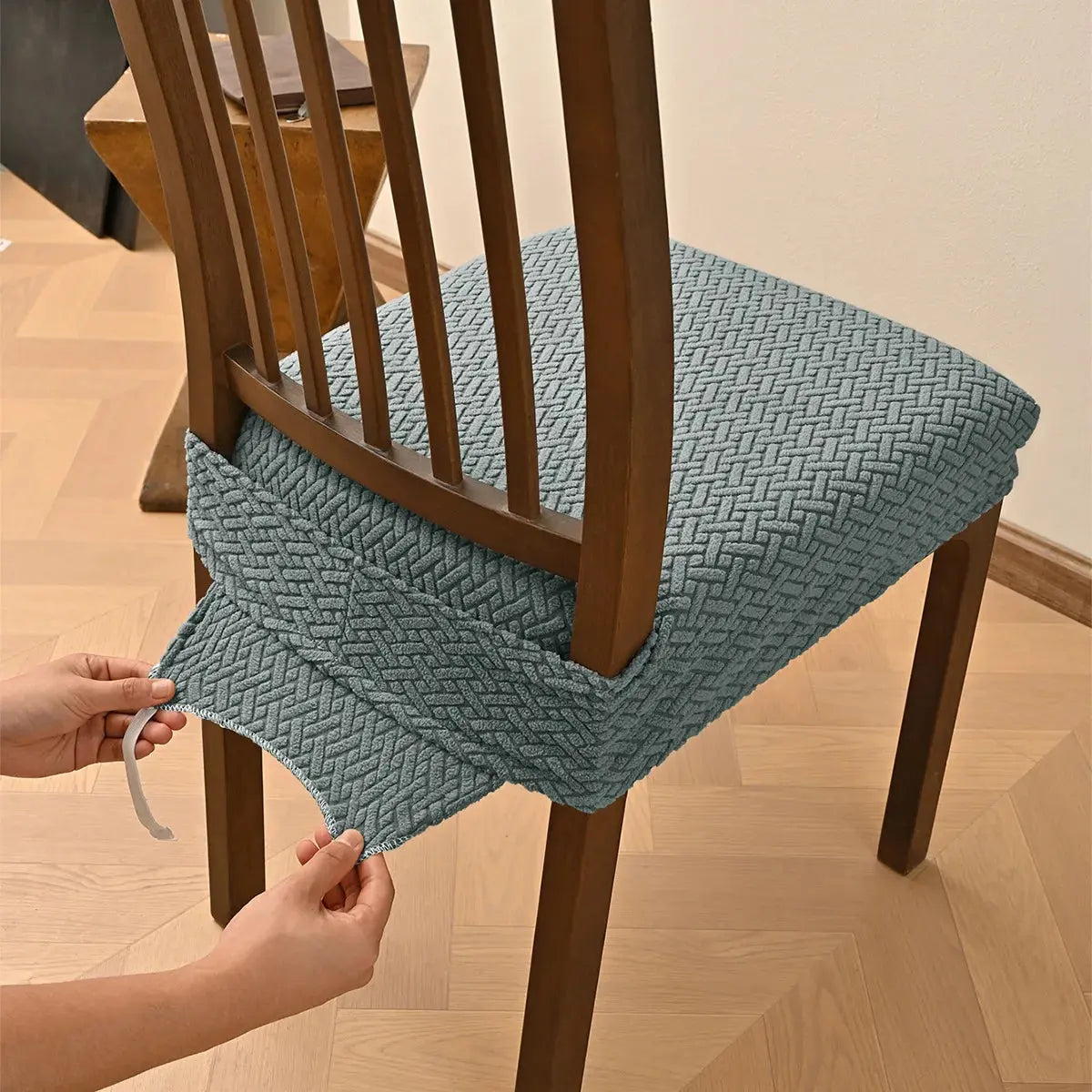 Housse assise chaise jacquard LIVENO