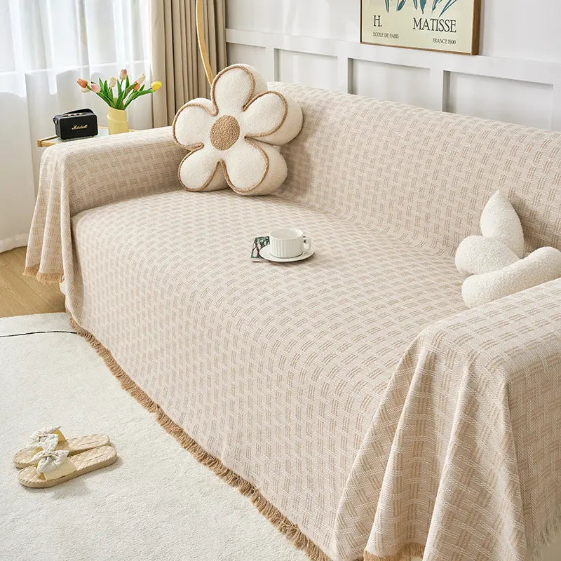 Plaid Canapé Coton Nordic CLOVER