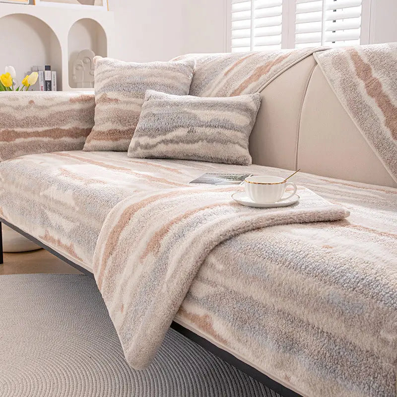 Plaid Canapé Doux FranceVogue Cherry Red-70X150