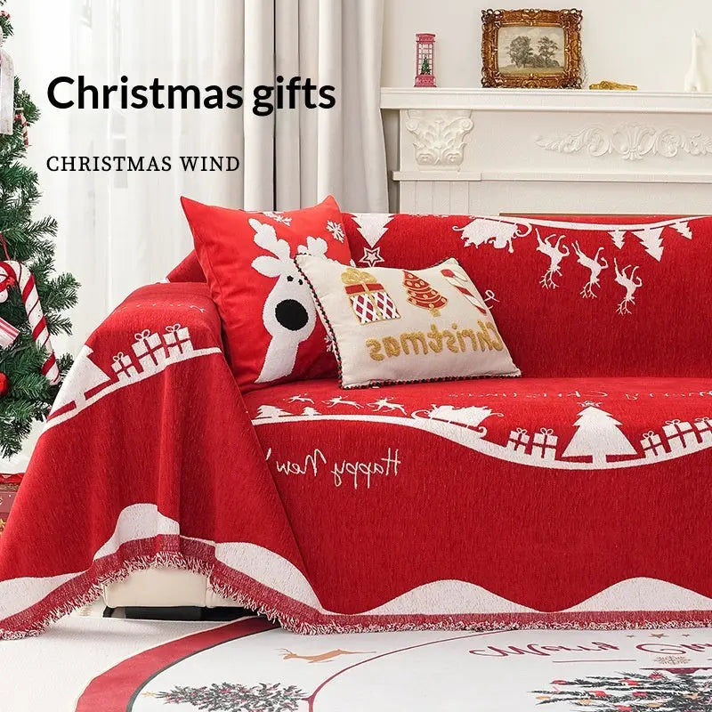 Plaid Canapé Géométrique Chenille NOLENA Gift-180x230