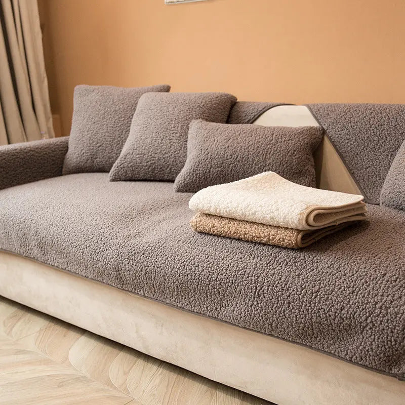 Plaid Canapé Luxe CozyLamb Grey-70x210cm