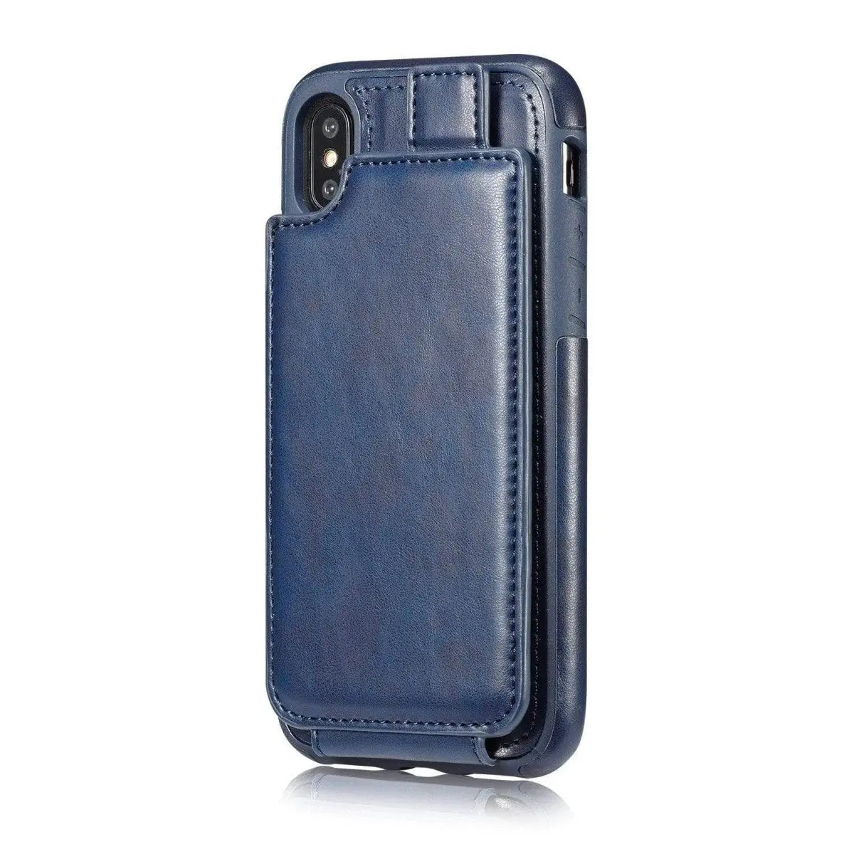 Portefeuille de protection en cuir pour téléphone iPhone X - Housse De France