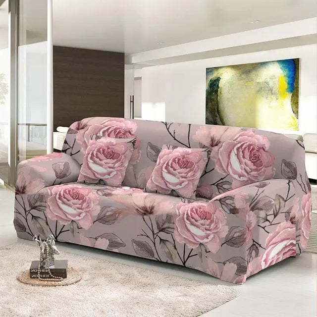 ROSYBUSH - Housse canapé extensible Housse De France