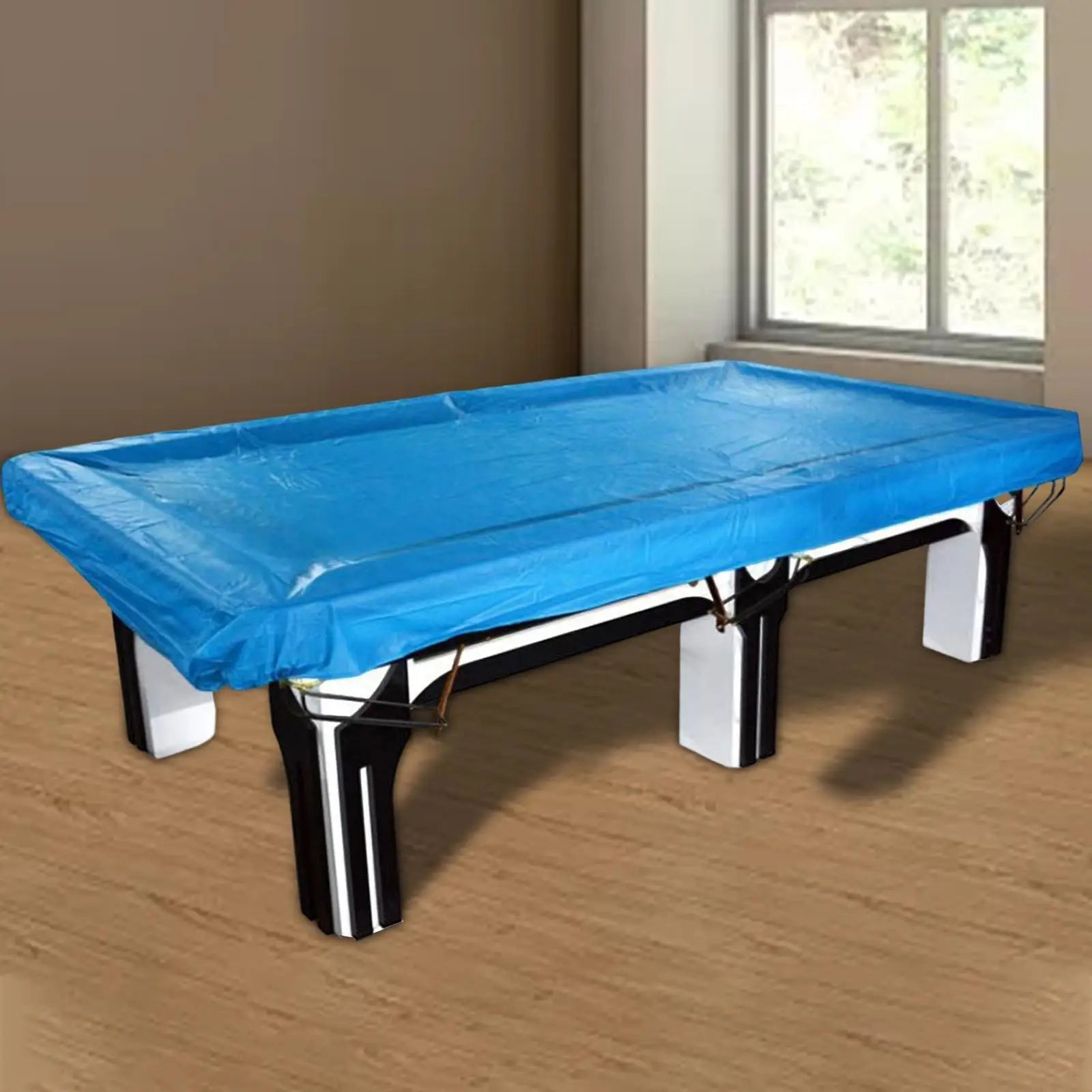 Juste de protection de table de billard en PVC, anti-poussière avec ficelle de proximité, 7 pieds, 8 pieds, 9 pieds, 10 pieds, 12 pieds Housse de France