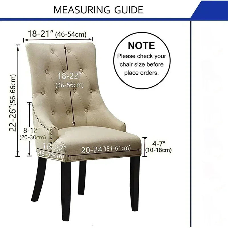 Housse De Chaise Extensible Jacquard **FOLIA** Housse de France