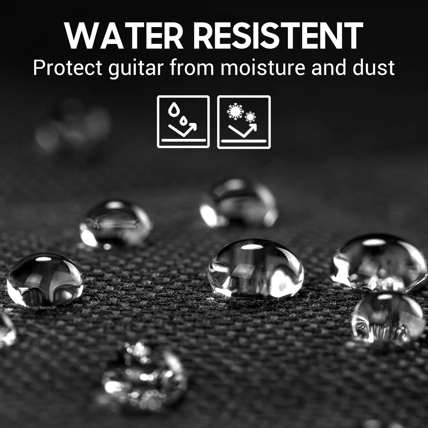 Sac pour guitare acoustique 36-41 pouces, rembourrage en éponge épaisse, résistant à l'eau, bandoulière réglable, étui pour guitare électrique, anti-poussière Housse de France