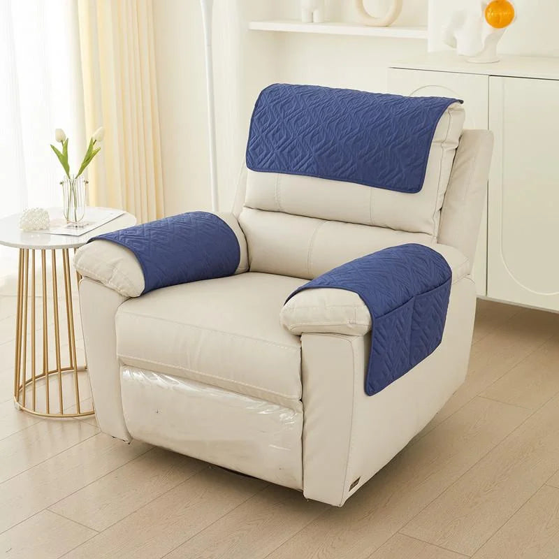 Housse accoudoir fauteuil extensible