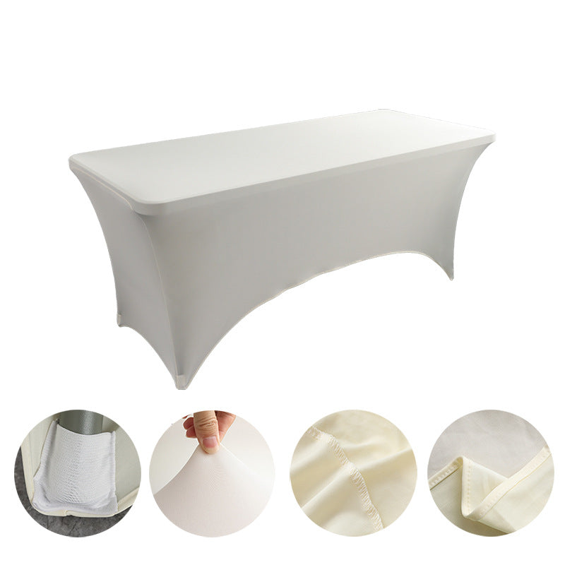 Nappe en IQUE dex de Haute Commande, Couverture de Table Pliante pour Mariage, Hôtel, Anniversaire, Cocktail, 6 Pieds, 4 Pieds, 5 Pieds, 6 Pieds, 8 Pieds Housse de France