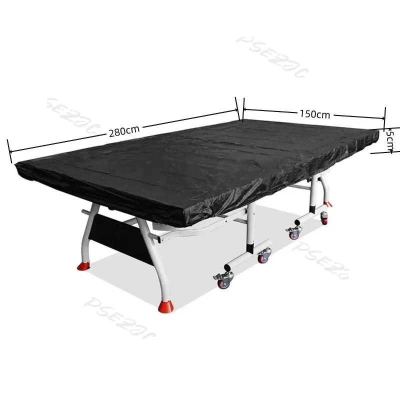 Housse anti-poussière en tissu Oxford 210D pour Table de Tennis de Table d'extérieur, résistante aux UV, étanche et à l'humidité, pour bureau Housse de France