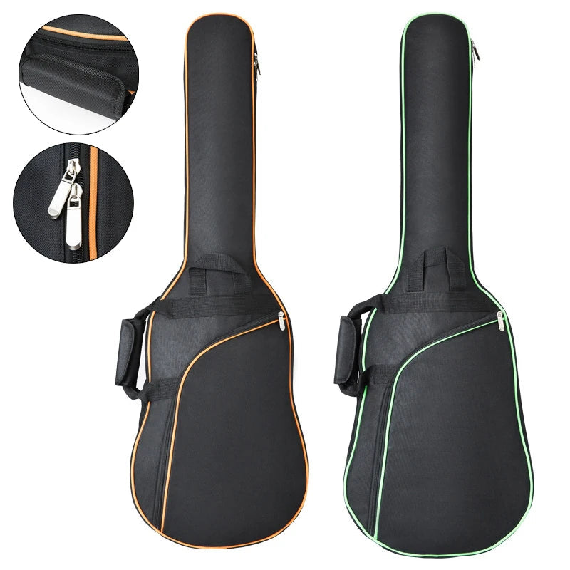 39-48 pouces Oxford tissu Pad 8-10mm coton épaississement Double sangles guitare électrique basse étui, housse étanche sac à dos Housse de France